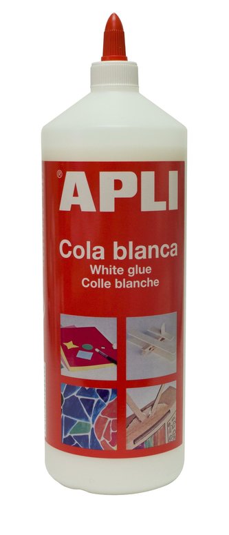 Hobby bílé lepidlo "Hobby glue", 1000 g, APLI