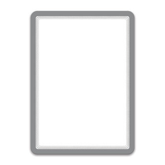 tarifold Magneto - samolepicí rámeček, A5, šedý, 2 ks