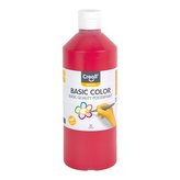 Creall temperová barva, 500 ml, tmavě červená