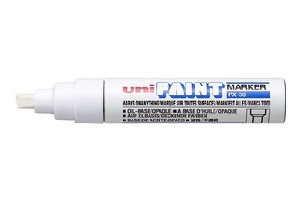 Lakový popisovač "PX-30", bílá, 4-8,5 mm, UNI 2UPX30FEH