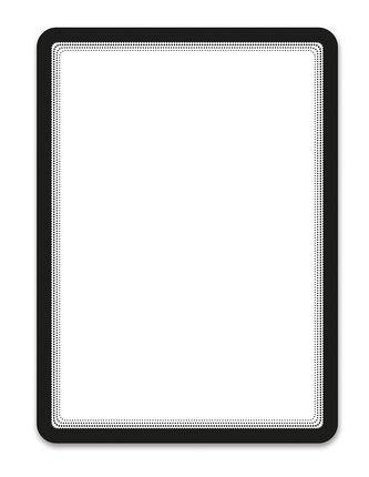 Prezentační kapsa "Magneto", černá, magnetická, A4, DJOIS