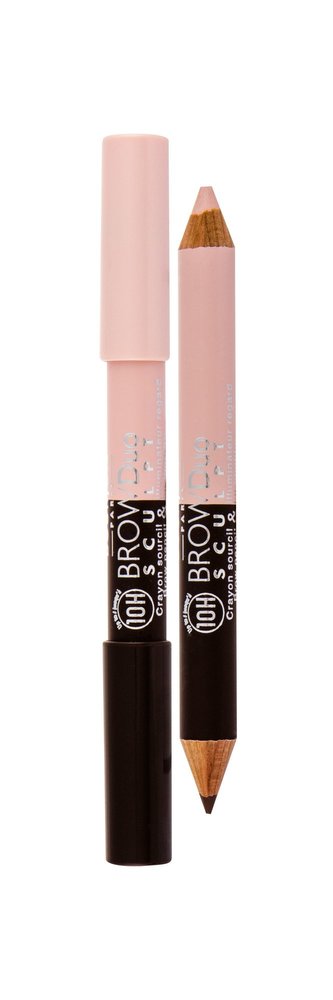 BOURJOIS Paris Brow Duo Sculpt Tužka na obočí 3 g 22 Chestnut pro ženy