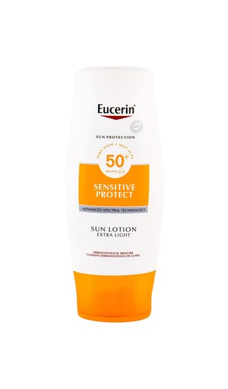 Eucerin Sun Sensitive Protect Opalovací přípravek na tělo Sun Lotion 150 ml SPF50+ unisex