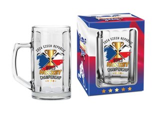 půllitr WORLD HOCKEY CHAMPIONSHIP, DB, sklo