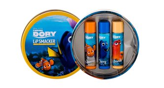 Lip Smacker Disney Finding Dory balzám na rty 3 x 4 g + plechová krabička