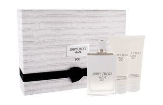 Jimmy Choo Jimmy Choo Man Ice toaletní voda 100 ml + balzám po holení 100 ml + sprchový gel 100 ml