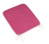 Sedák LADA hladký - bordová Uni 34/021 - 40x40 cm, hladký