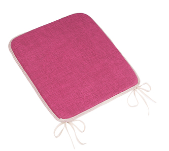 Sedák LADA hladký - bordová Uni 34/021 - 40x40 cm, hladký