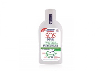 PROTEZIONE DENTI & GENGIVE CON ANTIBATTERICO - ústní voda s antibakteriálním účinkem 400 ml