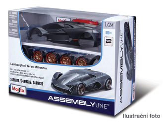 Maisto - Model Kits, AssemblyLine, assort, window box, 1:24