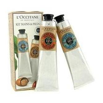 L´Occitane Shea Butter krém na ruce 75 ml + krém na nohy 75 ml