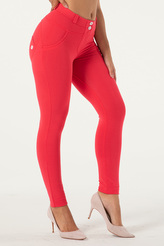 Push-Up pletené legíny Melody, red, NP XS