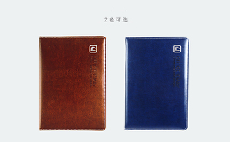 Poznámkový blok PU 142x206mm C4642 Modrá