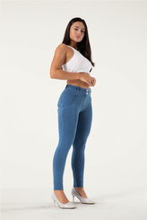 Push-Up legíny Melody, Light Blue Jeans, NP XL