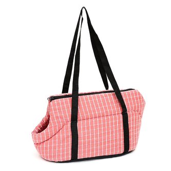 Taška pro psa Foldable Pink S - 6 kg