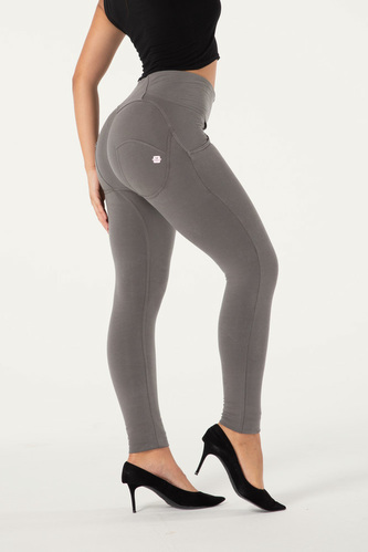 Push-Up pletené legíny Melody, olive, VP L