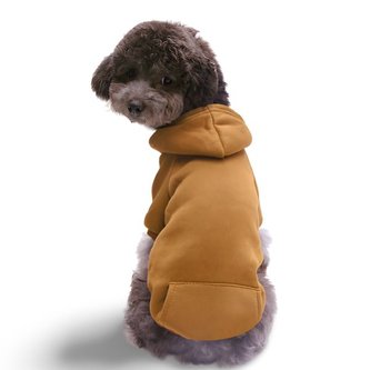 Mikina Poly pro psa Hnědá XS