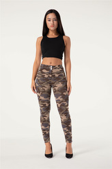 Push-Up legíny Melody, Camo Brown, NP S