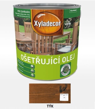 Xyladecor Ošetřující olej 2,5l Týk
