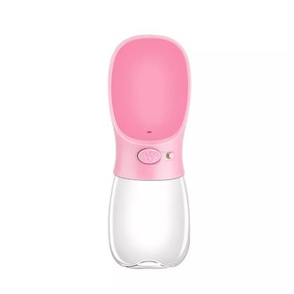 Cestovní dávkovač na vodu 550 ml Růžová