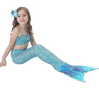 Kostým Mořská Panna Mermaid 3-pack Sky Blue 120