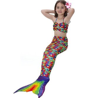 Kostým Mořská Panna Mermaid 3-pack Burgundy 120