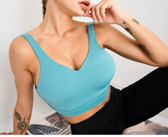 Sportovní set dvoubarevný, světle modrá XL