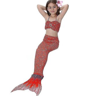 Kostým Mořská Panna Mermaid 3-pack Red Sea 120