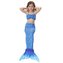 Kostým Mořská Panna Mermaid 3-pack Blue Fire 120