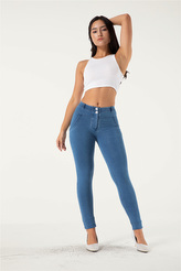 Push-Up legíny Melody, Light Blue Jeans, NP M