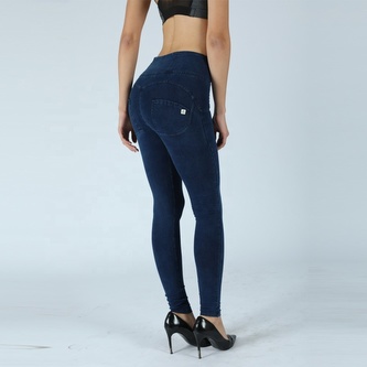 Push-Up legíny Melody, Dark Blue Jeans, VP XL