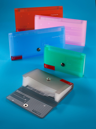 Organizér Marseille s přehrádkami A3721 A6 Růžová