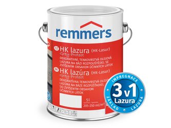 Remmers - HK Lazura Grey Protect 5l Silbergrau / Stříbřitě šedá