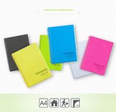 Poznámkový blok Compera CPA4801 A4 Šedá