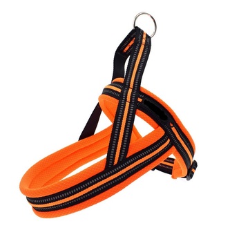 Postroj pro psa polstrovaný Reflex - Oranžová M