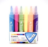 Zvýrazňovač Sparky sada 6 ks, K9036