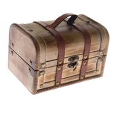 Dřevěná truhlička, světle hnědá, 0/48