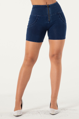 Legínové Push-Up kraťasy Melody, Dark Blue Jeans, VP M