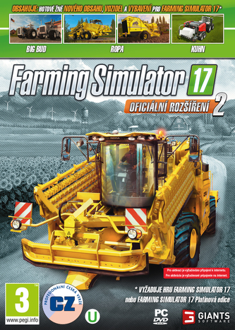 Farming Simulator 17 - Oficiální rozšíření 2 (PC) Krabicová