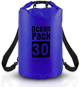 Vodotěsný vak Ocean přes rameno 30 L Tmavě Modrá