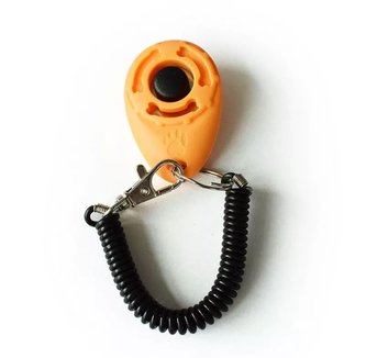Pet Clicker 6 x 4 x 1,75 cm Oranžová