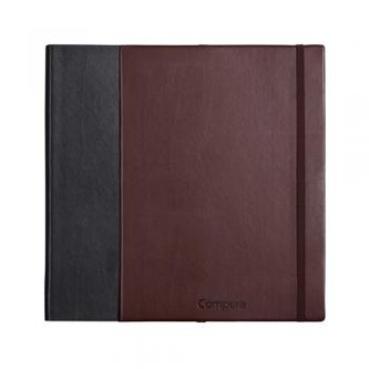 Poznámkový blok A4 Compera PU C8001 Hnědá