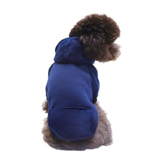 Mikina Poly pro psa Modrá XL