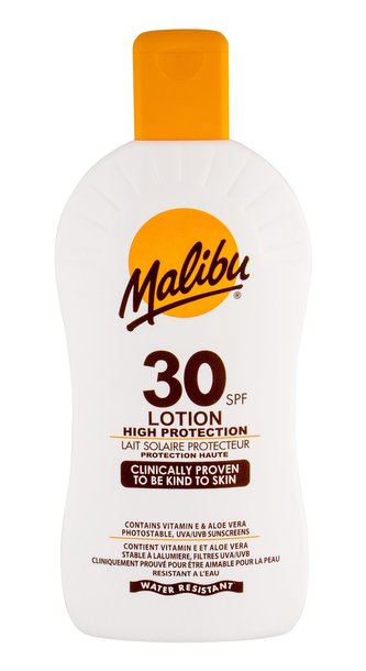 Malibu Lotion Opalovací přípravek na tělo SPF30 400 ml unisex