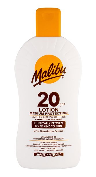 Malibu Lotion Opalovací přípravek na tělo SPF20 400 ml unisex