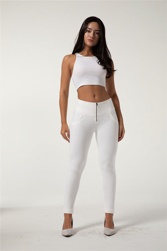 Push-Up legíny Melody, White classic, VP XL