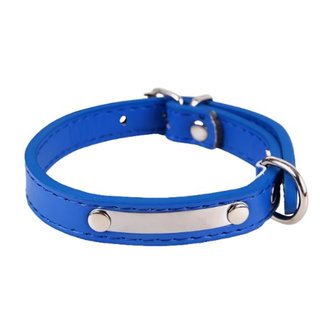 Obojek pro psa Luxury Winiw / Modrá XL