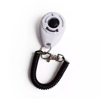 Pet Clicker 6 x 4 x 1,75 cm Bílá