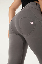 Push-Up pletené legíny Melody, olive, NP S