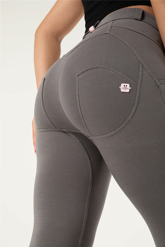 Push-Up pletené legíny Melody, olive, NP S